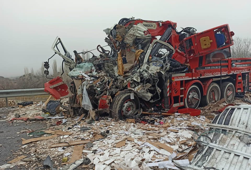 Yozgat'ta zincirleme kaza